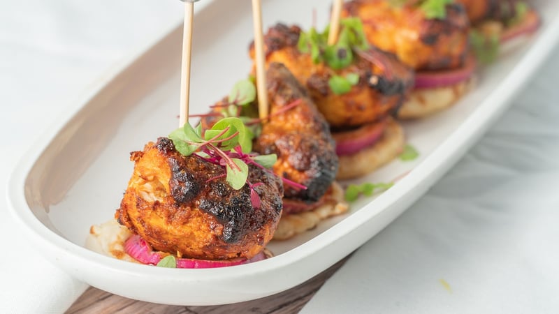 Indian-Spiced Wraps